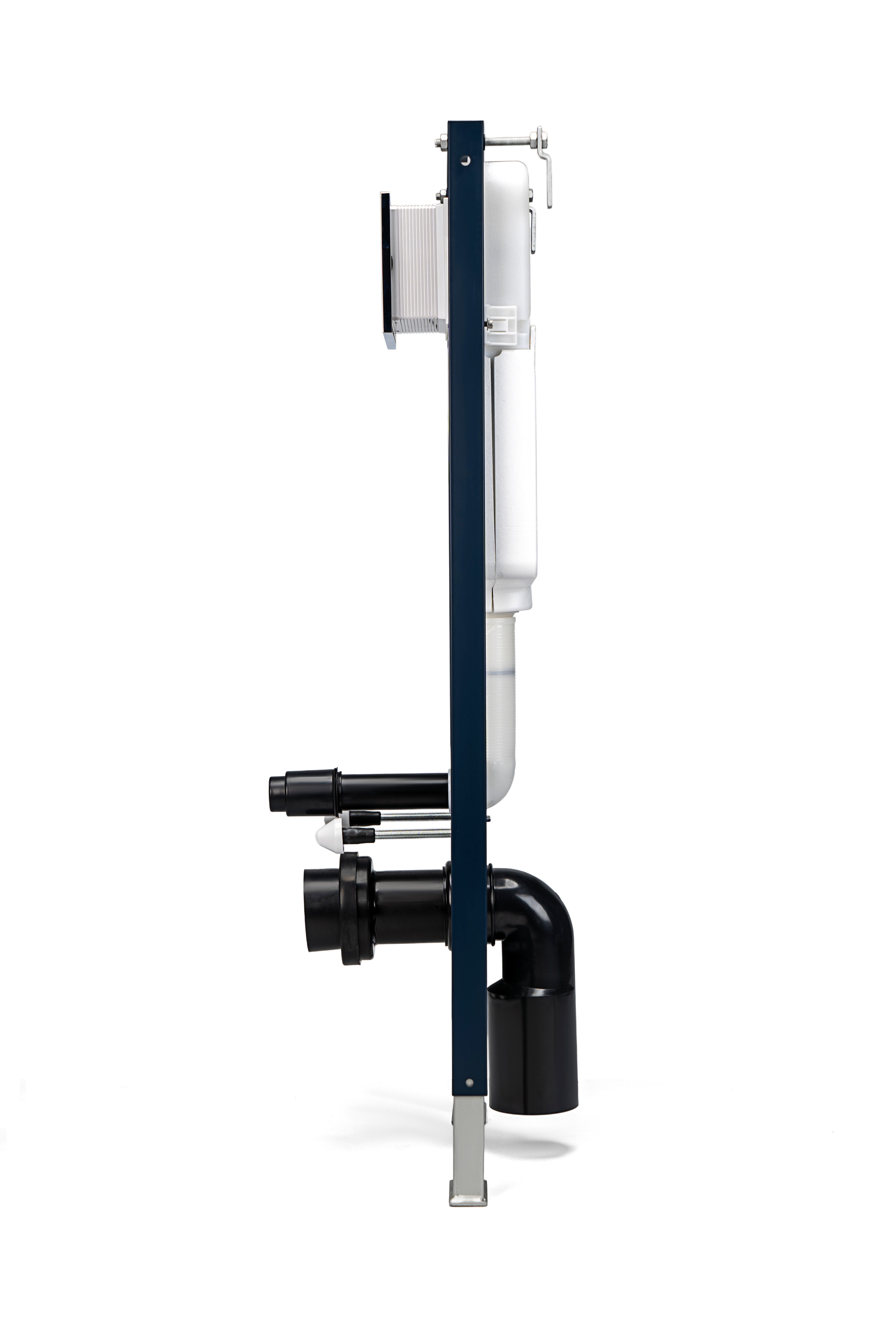 Belbo Full Frame Concealed Cistern with Chrome Flush Button | B-CFF-1070